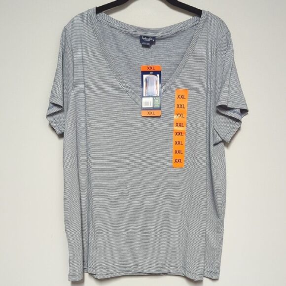 NWT Lot Of Splendid Green and Striped Short Sleeve Tees - Picture 2 of 11